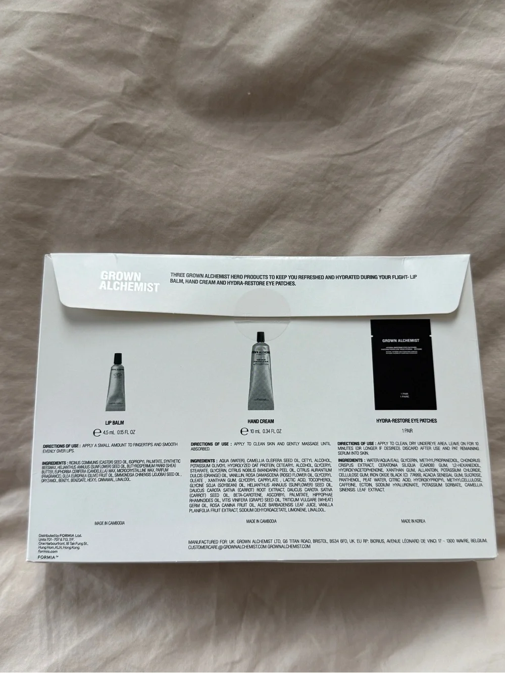 Grown Alchemist Skincare Travel Kit NWT